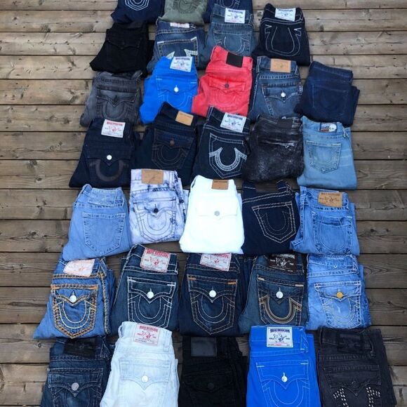 MYSTERY BOX OF 3 True Religion Jeans Size 28 - Picture 5 of 5